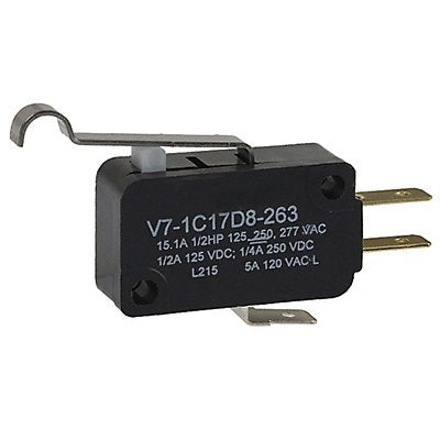 HONEYWELL V71C17D8263 Mini Snap Action Switch Roller Lever 1NO/1NC