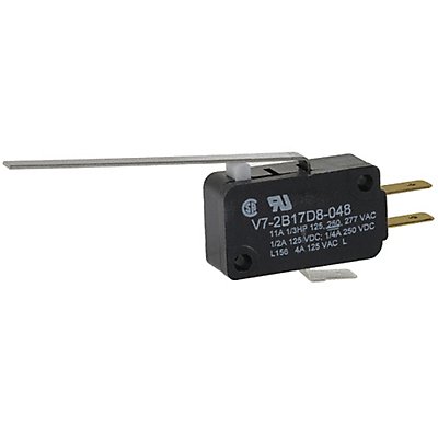 HONEYWELL V72B17D8048 Miniature Snap Action Switch Lever 1NO/1NC