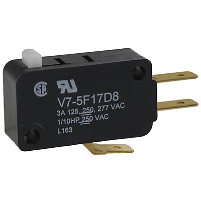 HONEYWELL V75F17D8 Mini Snap Action Switch Plunger 1NO/1NC