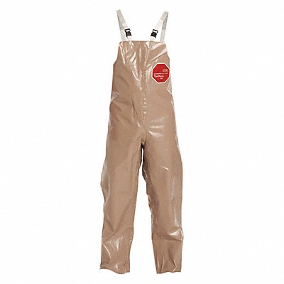 DUPONT C3360TTN3X000600 Bib Overall Tan Elastic 3XL PK6
