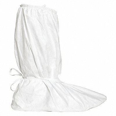 DUPONT IC458BWHXL01000B Boot Covers TyvIsoClean White XL PK100