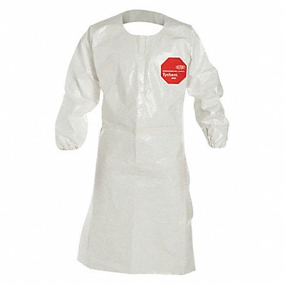 DUPONT SL275TWH3X002500 Apron 3XL White Tychem(R) 4000 PK25