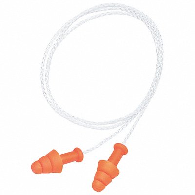 HONEYWELL HOWARD LEIGHT SMF30WP Ear Plugs Corded Flanged 25dB PK100