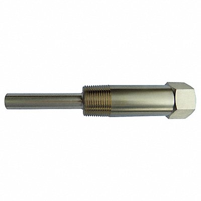 GRAINGER 24C505 Bimetal Thermowell Lagging Brass 1/2NPSM