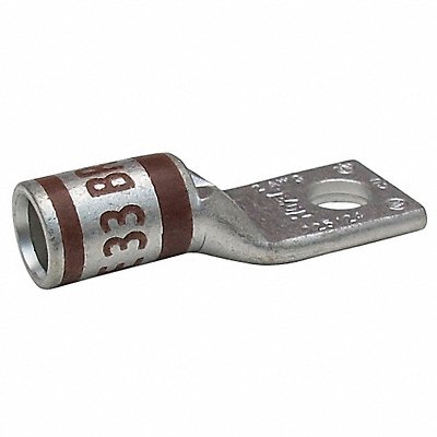GRAINGER 24C994 One Hole Lug Compression Connector Long Brown 33