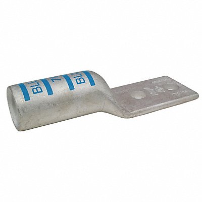 GRAINGER 24D031 Two Hole Lug Compression Connector Long Blue 76