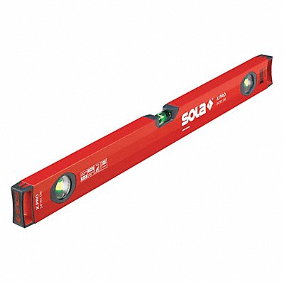 SOLA LSX24 Box Level Aluminum 24 In Red