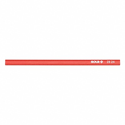 SOLA ZB24 Carpenters Pencil 9-7/16 x 1/2 In PK6