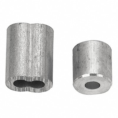 CAMPBELL B7675444 3/16In Cable Ferrules 2 Pcs/Stops 2 Pcs