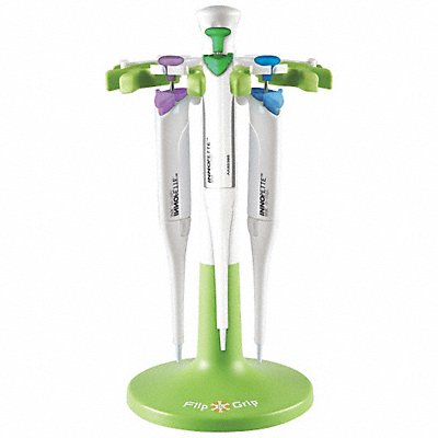 HEATHROW SCIENTIFIC HS120056 Pipette Holder ABS/TPE Lime