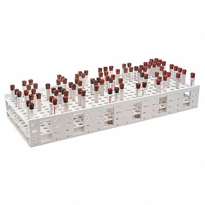 HEATHROW SCIENTIFIC HS120115 Test Tube Rack Polypropylene Blue