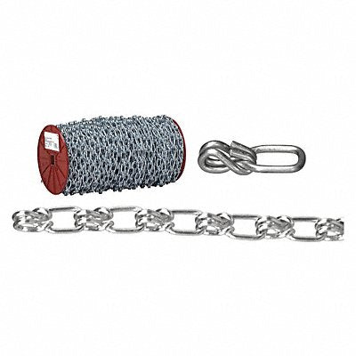 CAMPBELL T0741037 1/0 Lock Link Sglloop Chain Galv 250Ft