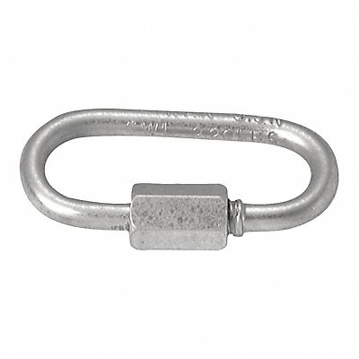 CAMPBELL T7645126V No7350 1/4In Quick Link Steel Zinc Pl