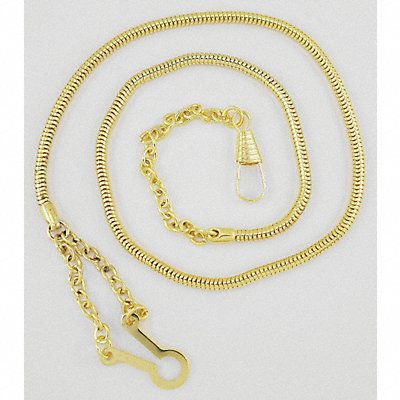 HEROS PRIDE 4020G Whistle Chain Metal Gold