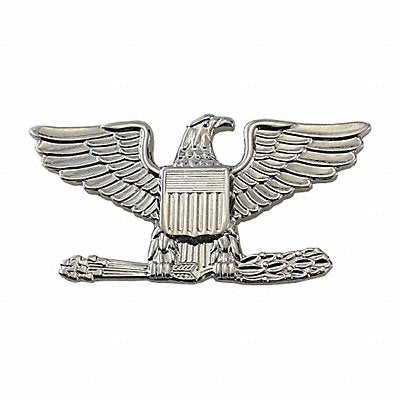 HEROS PRIDE 4428PN Metal Rank Insignia Col. Eagle Nickel PR