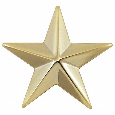 HEROS PRIDE 4490G Metal Rank Insignia One 5/8 Star Gold PR