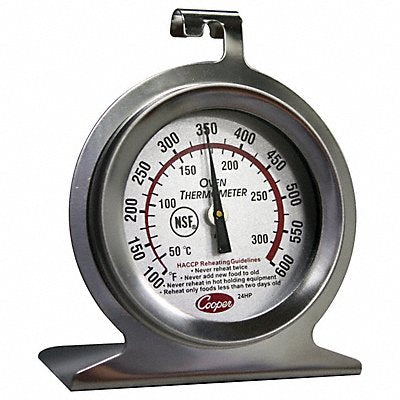 COOPER ATKINS 24HP Food Srvc Thermometer Oven 100 to 600 F