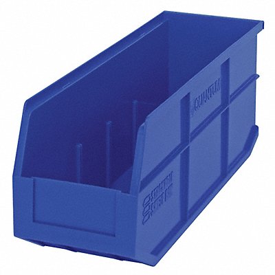 QUANTUM STORAGE SYSTEMS SSB461BL G7048 Shelf Bin Blue Polypropylenepylene 7 in