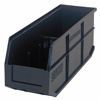 QUANTUM STORAGE SYSTEMS SSB463BK G7049 Shelf Bin Black Polypropylene 7 in