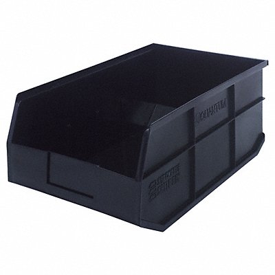QUANTUM STORAGE SYSTEMS SSB483BK G7051 Shelf Bin Black Polypropylene 7 in