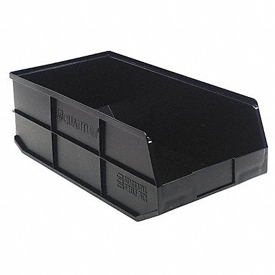QUANTUM STORAGE SYSTEMS SSB485BK G7052 Shelf Bin Black Polypropylene 7 in
