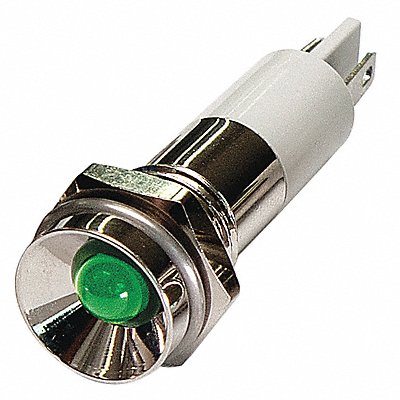 GRAINGER 24M092 Protruding Panel Light Green 110 V AC
