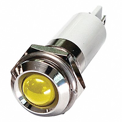 GRAINGER 24M116 Raised Panel Light Yellow 110 V AC