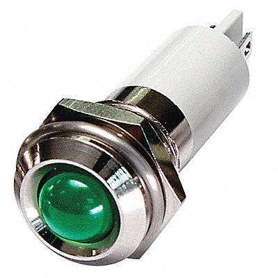 GRAINGER 24M117 Raised Panel Light Green 110 V AC