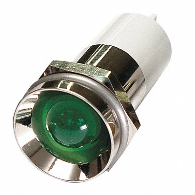 GRAINGER 24M162 Protruding Panel Light Green 110 V AC
