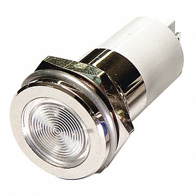 GRAINGER 24M168 Flush Panel Light Red 24 V DC
