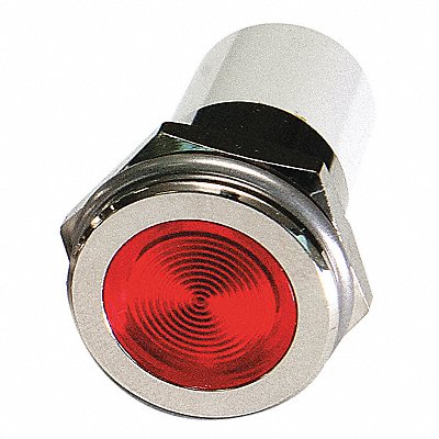 GRAINGER 24M173 Flush Panel Light Red 110 V AC