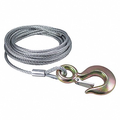 DUTTON-LAINSON 6522 Cable and Hook 5/16 In x 25 Ft.