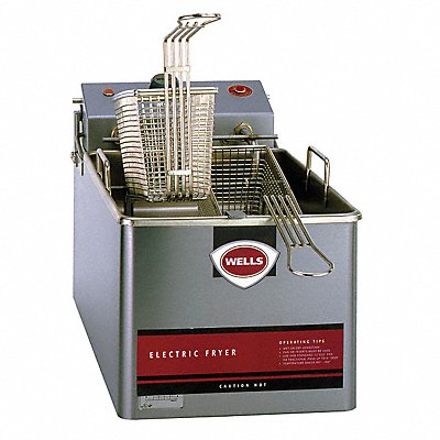 WELLS MANUFACTURING LLF14120 Electric Fryer 1800 Watt