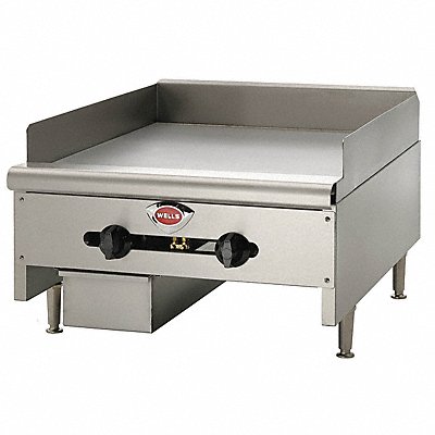 WELLS MANUFACTURING HDCB1230 Radiant CharBroiler 2 Burner 40000 BTU
