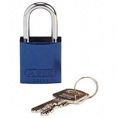 BRADY 133271 K7941 Lockout Padlock KD Blue 1-7/16 H