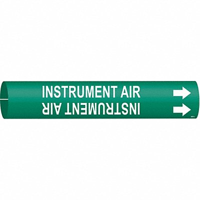 BRADY 4357A Pipe Marker Pumped Condensate 13/16in H