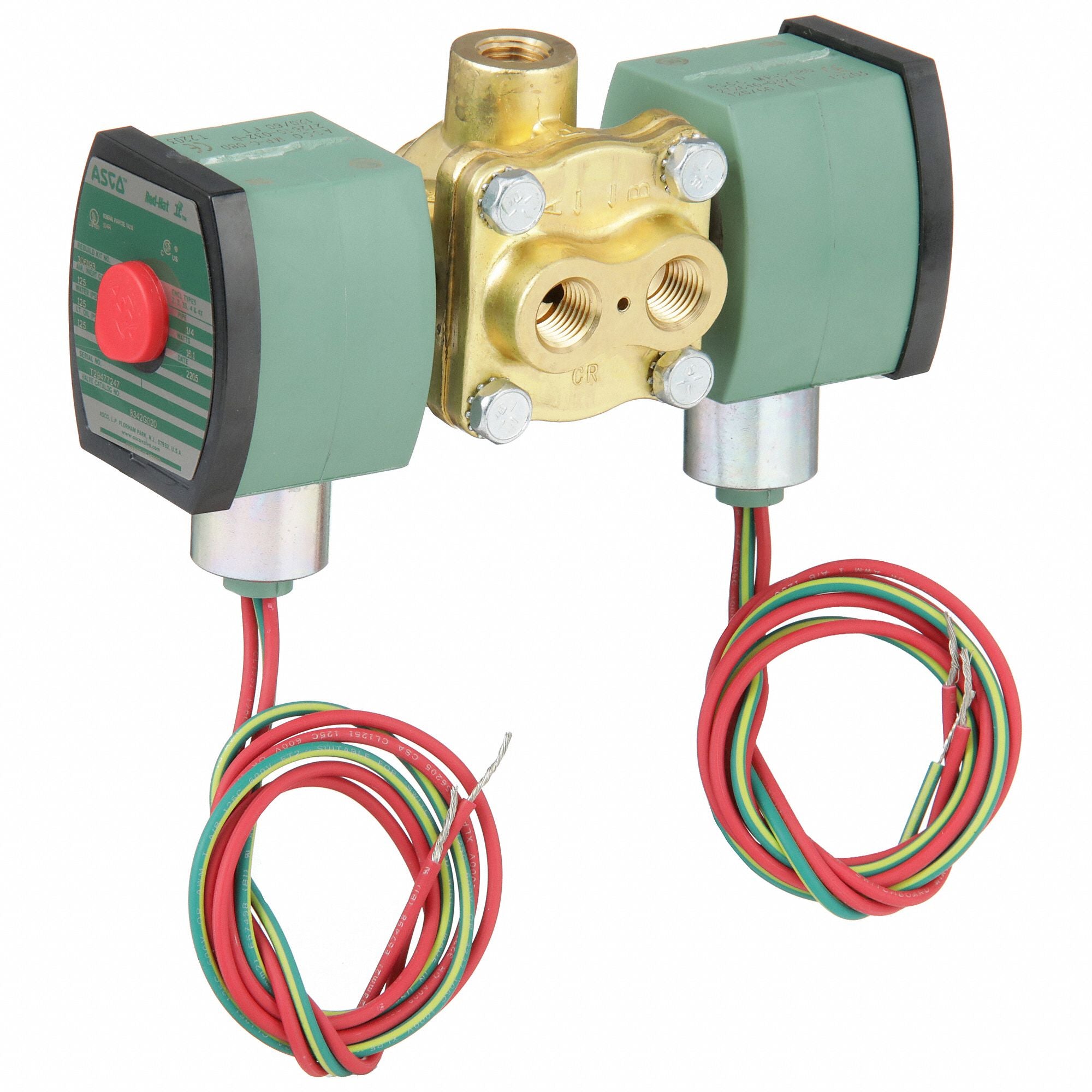 REDHAT 8342G020 Solenoid Valve Brass Universal Air