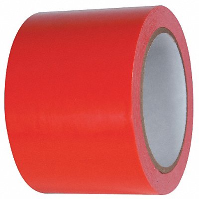 GRAINGER 24WH12 Floor Tape Black 3 inx216 ft Roll PK2