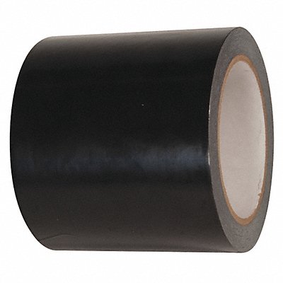 GRAINGER 24WH13 Floor Tape Black 4 inx216 ft Roll PK2
