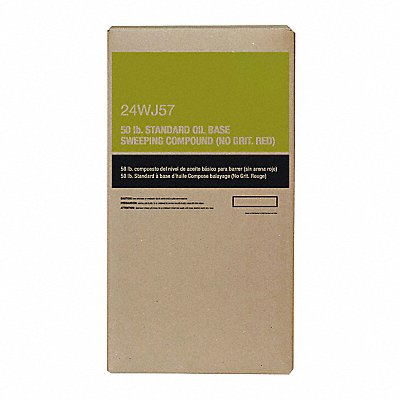 TOUGH GUY 24WJ57 Sweeping Compound Oil Based 50 lb Box