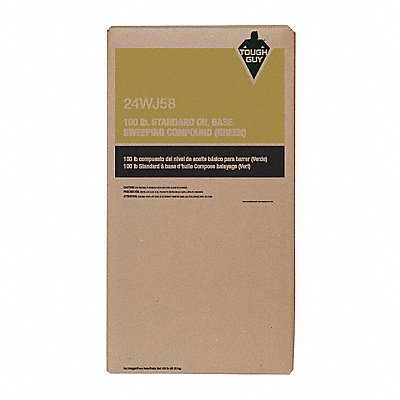TOUGH GUY 24WJ59 Sweeping Compound Oil-Based Sand 100 lb