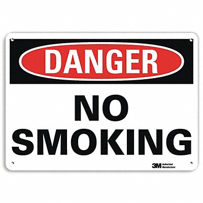 LYLE U11025NP14X10 Danger Sign 10 inx14 in Plastic