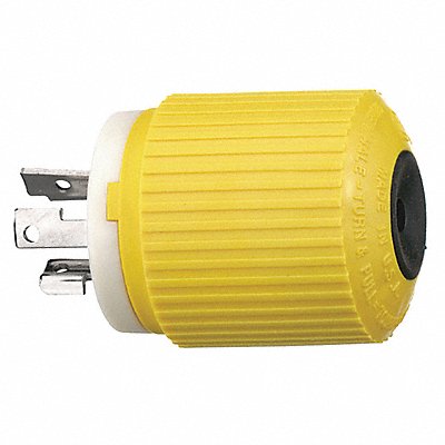 HUBBELL WIRING DEVICE-KELLEMS HBL328DCP Male Plug 28 Volt Dc