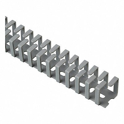 PANDUIT FL25X25LGA Wire Duct Hinging Gray L 1.64 ft PK70