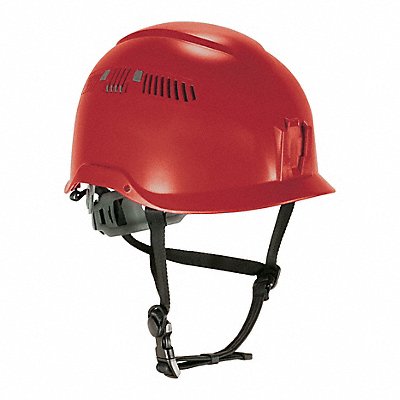 ERGODYNE 8977 Red Safety Helmet Adjustable Venting
