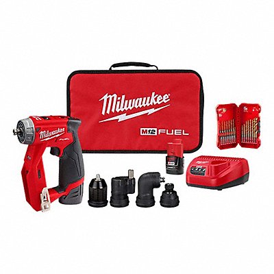 MILWAUKEE 25052248894631 M12 Drill/Driver Kit +Drill Bit Set 23PC