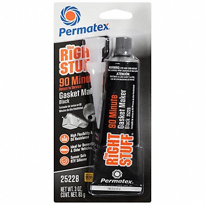 PERMATEX 25228 Gasket Sealant 3 oz Black