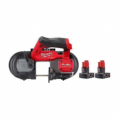 MILWAUKEE 25292048112412 M12 FUEL BANDSAW + 3.0 2PK BATTERY