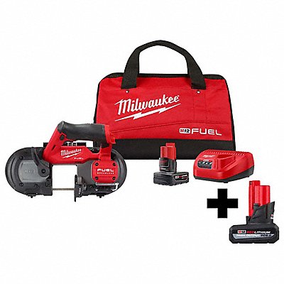 MILWAUKEE 252921XC48112450 M12 FBand Saw Kit w M12 XC5.0 Battery