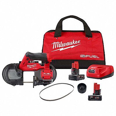 MILWAUKEE 252921XC4839063149902029 M12 Band Saw Kit + Battery + Accessories